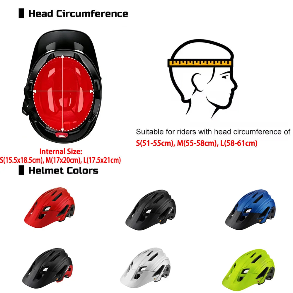 MTB Half Helmet – Ventilated Road & Trail Cycling