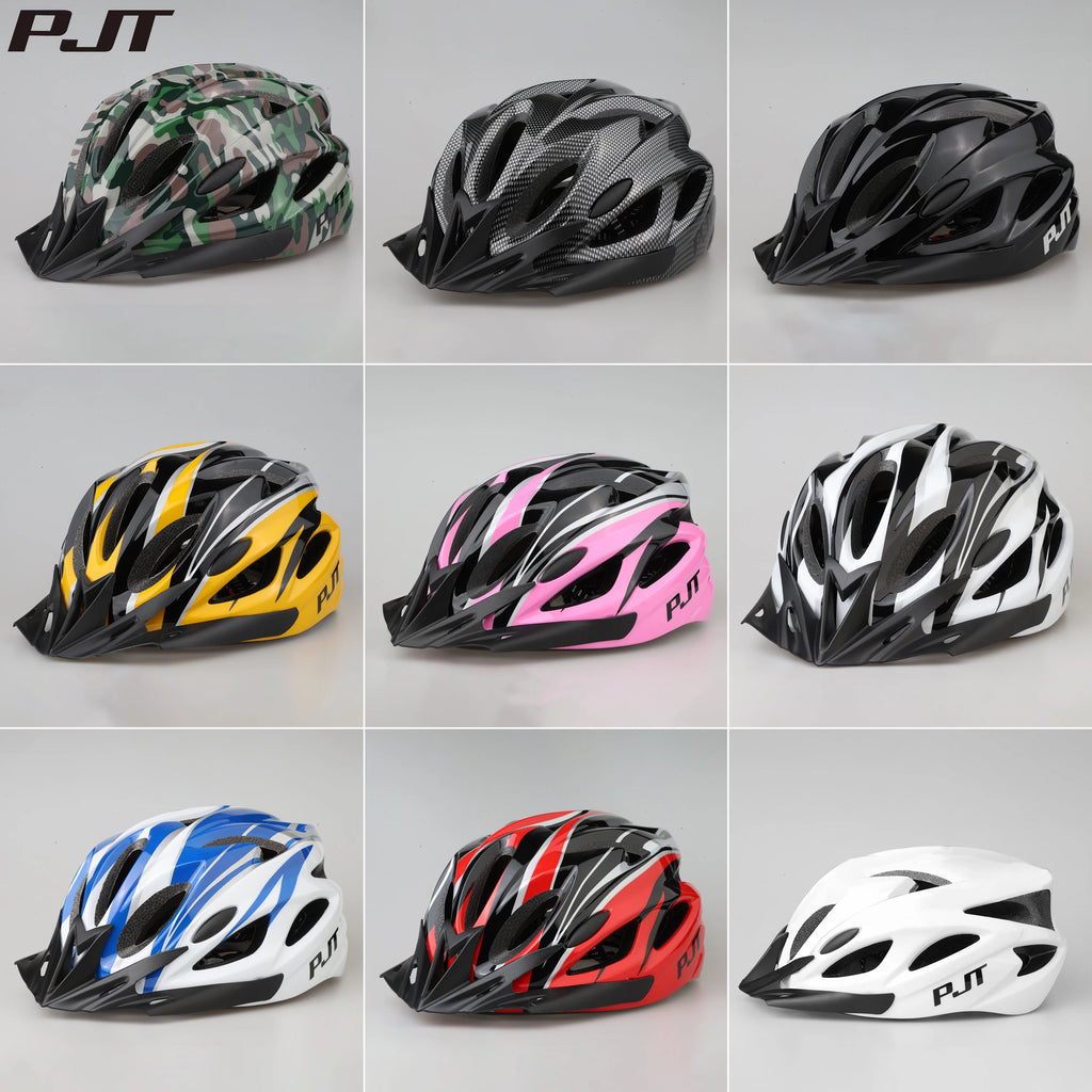 Cycling Helmet Comfort Lining Lightweight Hollow Riding Safety Cap Head Protection Bicycle MTB Helmets Men Women Bike Helmet